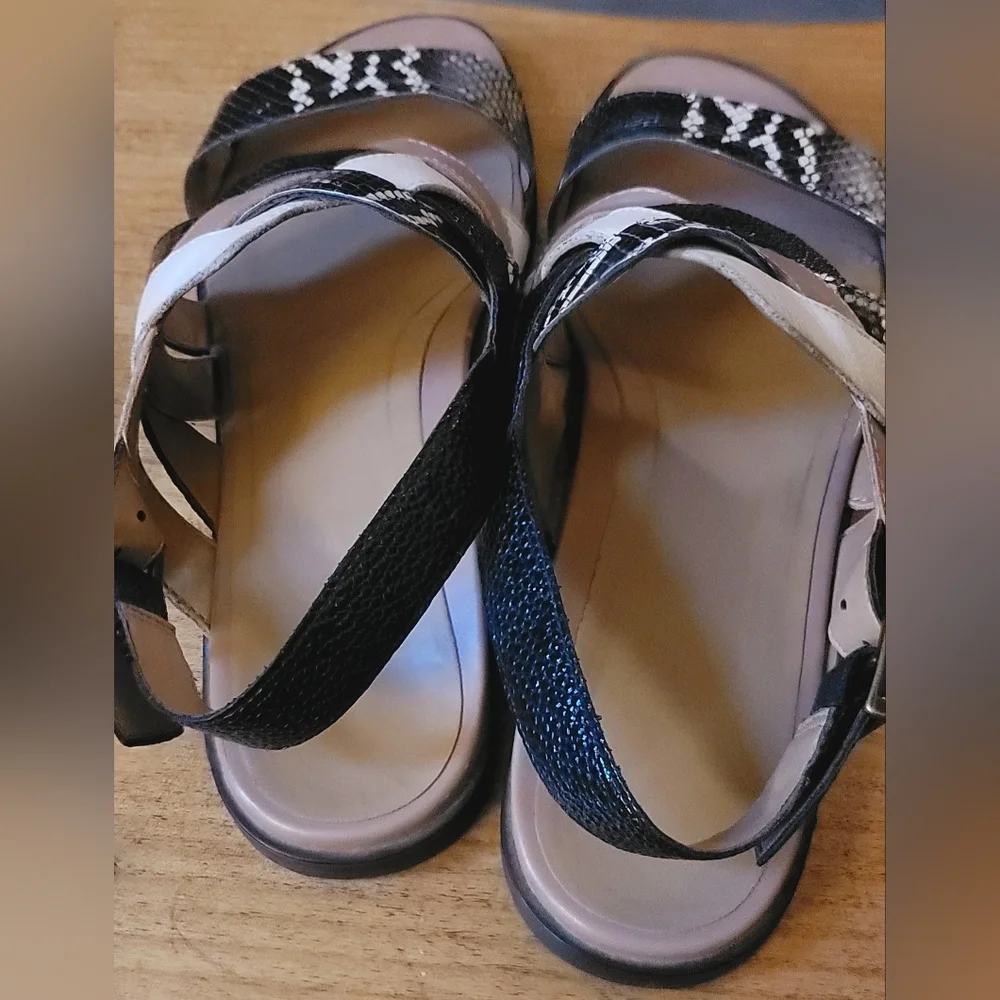 Vionic Citrine Kendra Leather Women's Slingback Sandals Sz 9 - Picture 8 of 14